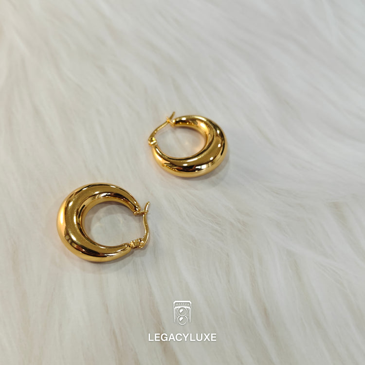 ClassicDome Gold Hoops