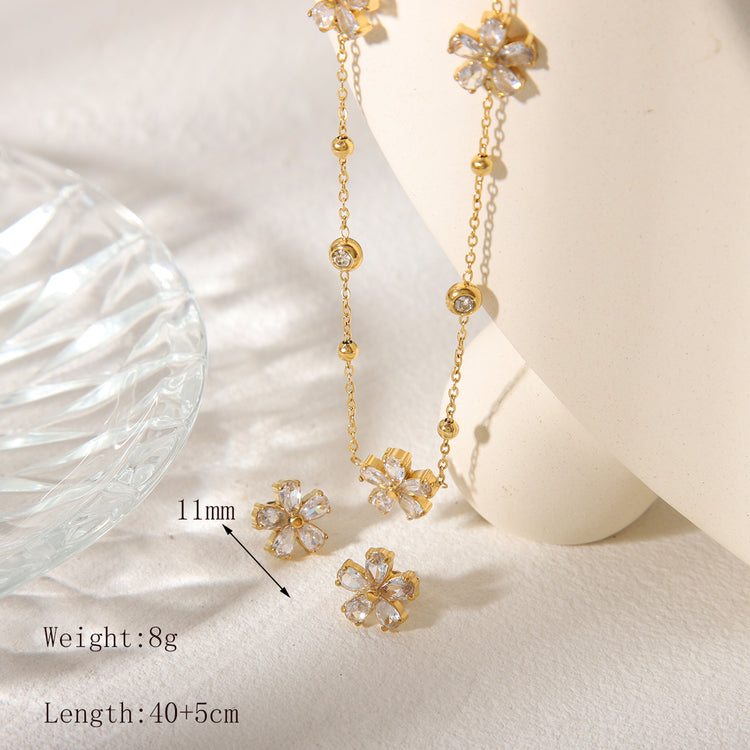 FloralAura Diamond Set