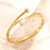 Divine Crossover Diamond bracelet
