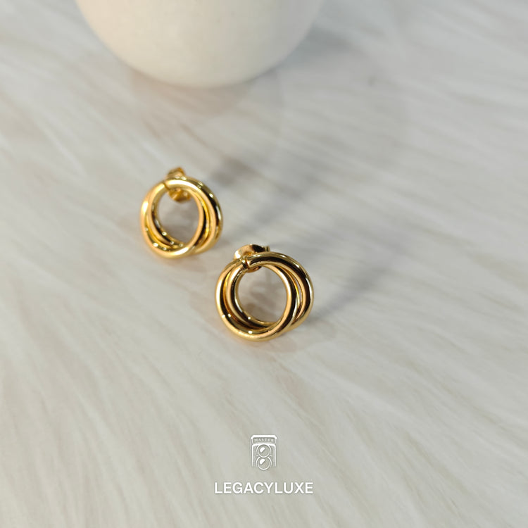 GoldenKnot Luxe Studs