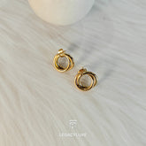 GoldenKnot Luxe Studs