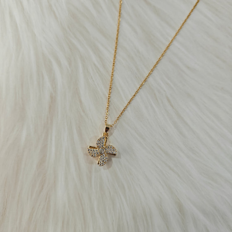 CrownFlora Diamond Necklace