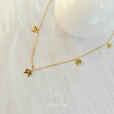 Sparkle Bow Necklace