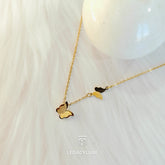 DoubleButterfly Glow Necklace
