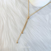 Graceful Ribbon Necklace