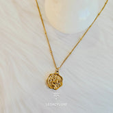 Golden Dynasty Coin Pendant