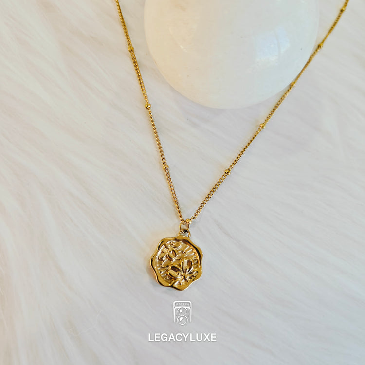 Golden Dynasty Coin Pendant