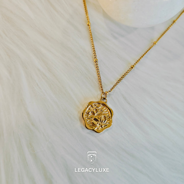 Golden Dynasty Coin Pendant