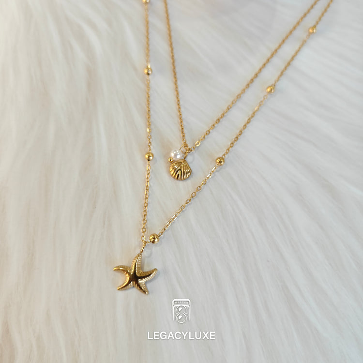 Ocean Star Layered Necklace