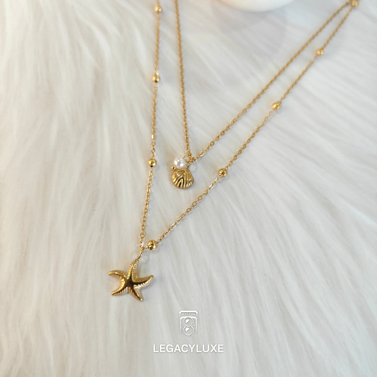 Ocean Star Layered Necklace