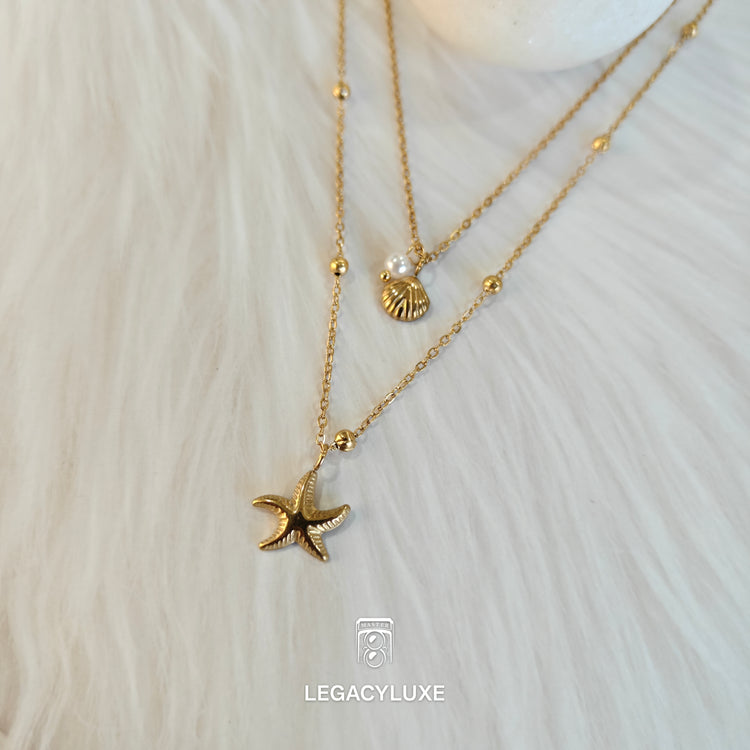Ocean Star Layered Necklace