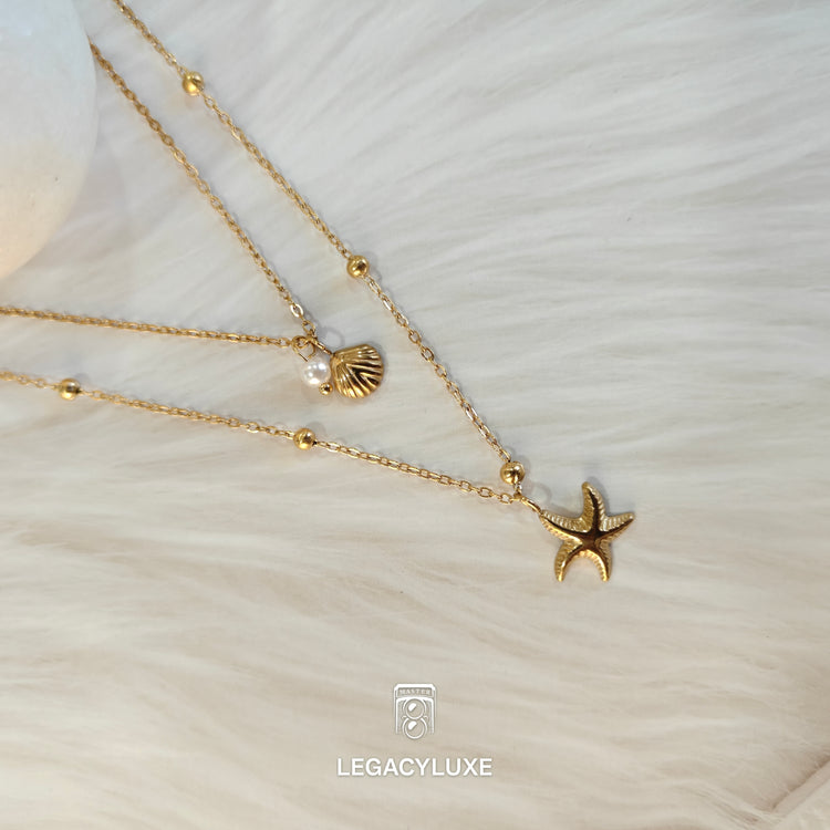 Ocean Star Layered Necklace