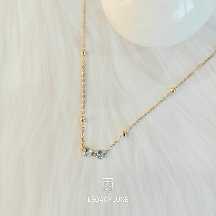 bow knot necklace