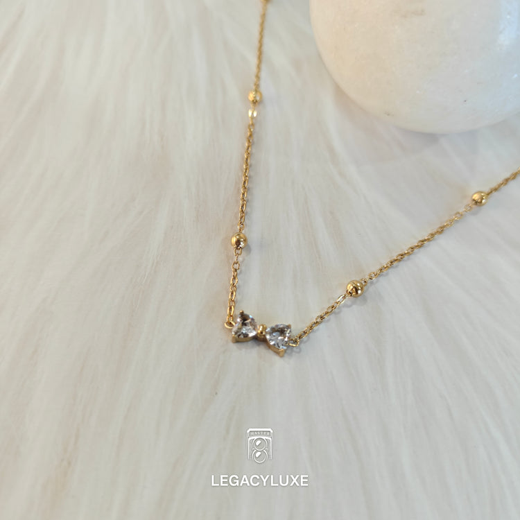 bow knot necklace