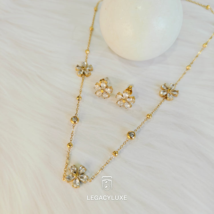 FloralAura Diamond Set