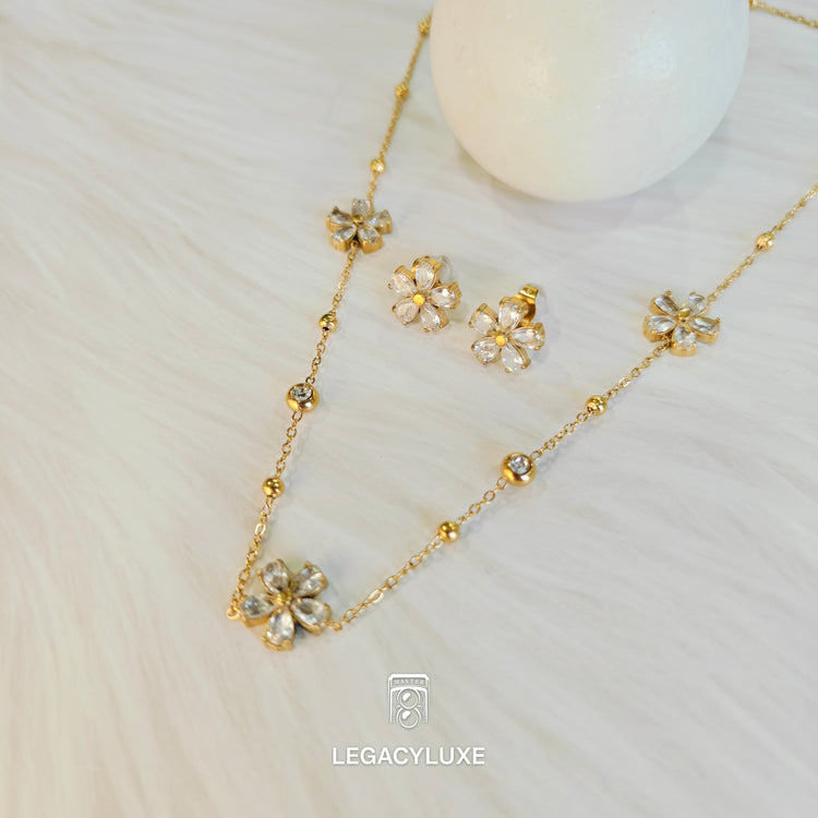 FloralAura Diamond Set