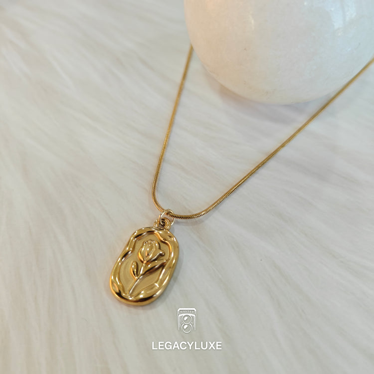 Golden Bloom Pendant