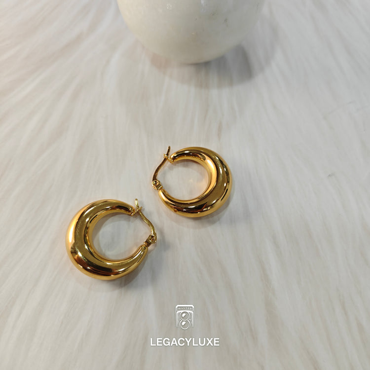 ClassicDome Gold Hoops
