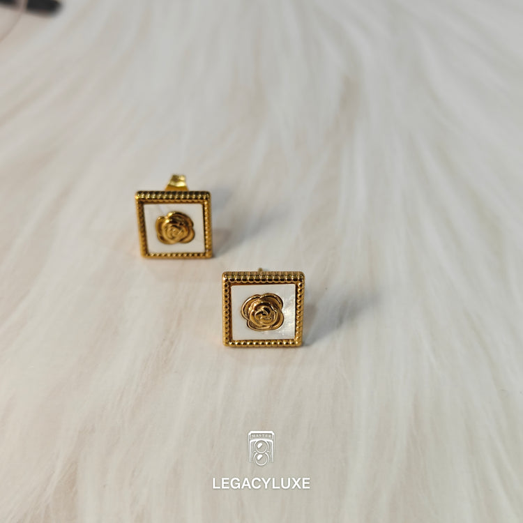 RoyalRose Square Studs