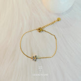 Luxe white flower Delight Bracelet