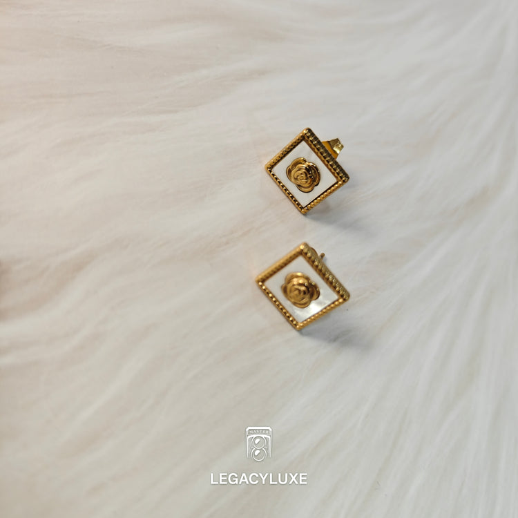 RoyalRose Square Studs