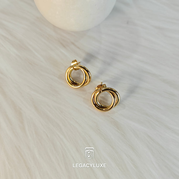 GoldenKnot Luxe Studs