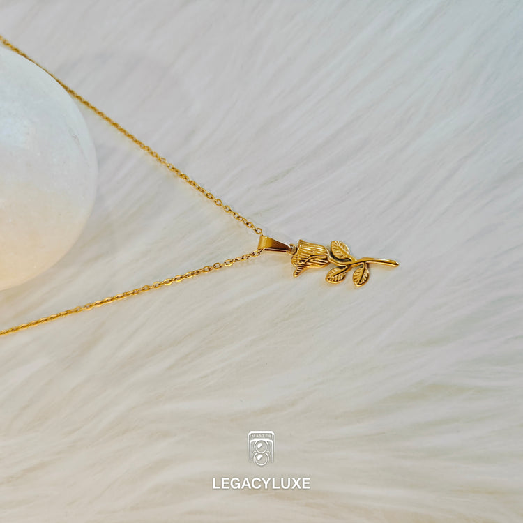 GoldenRose Elegance Necklace