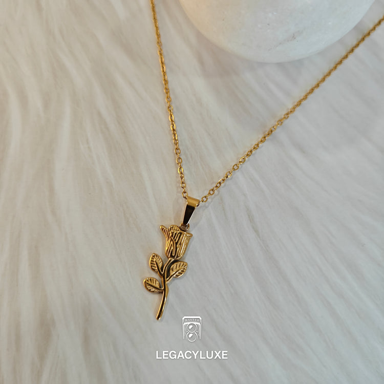 GoldenRose Elegance Necklace