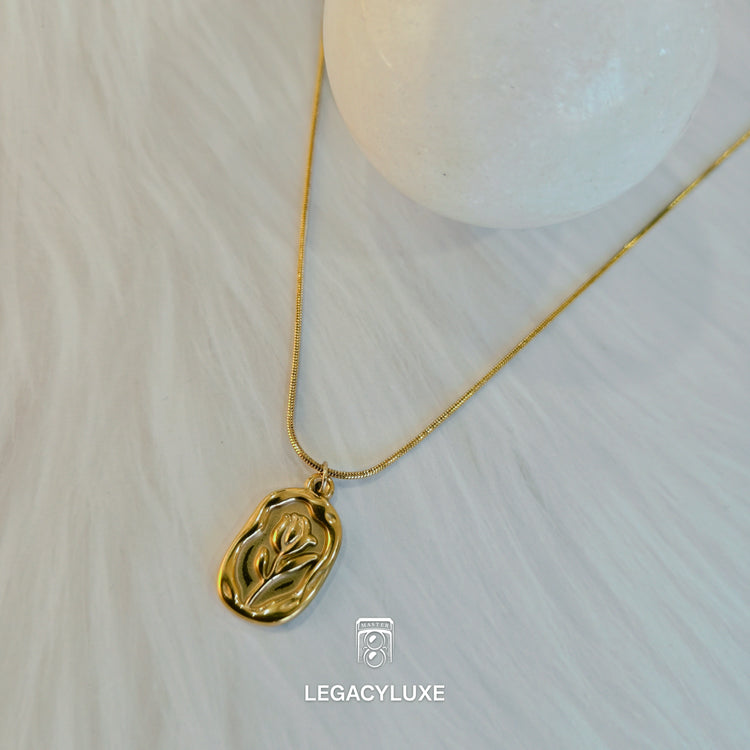 Golden Bloom Pendant