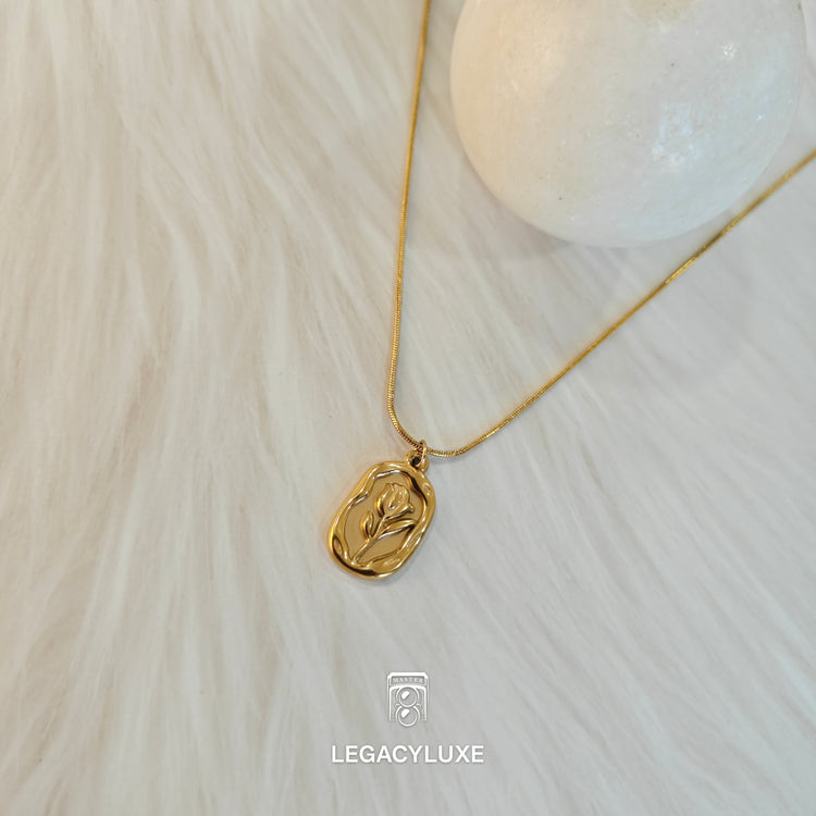 Golden Bloom Pendant