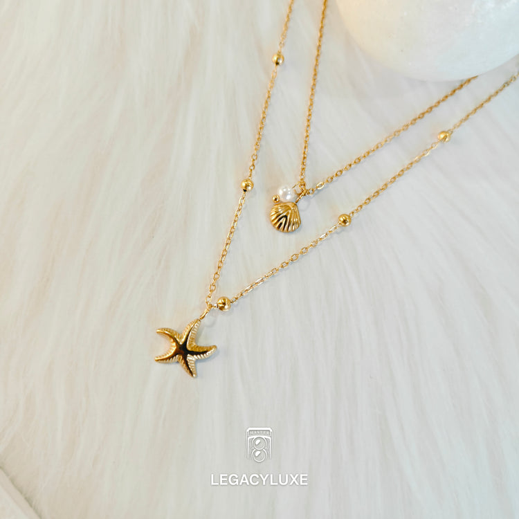 Ocean Star Layered Necklace