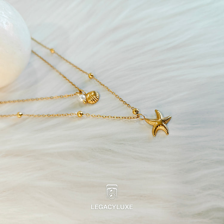 Ocean Star Layered Necklace