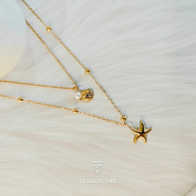 Ocean Star Layered Necklace