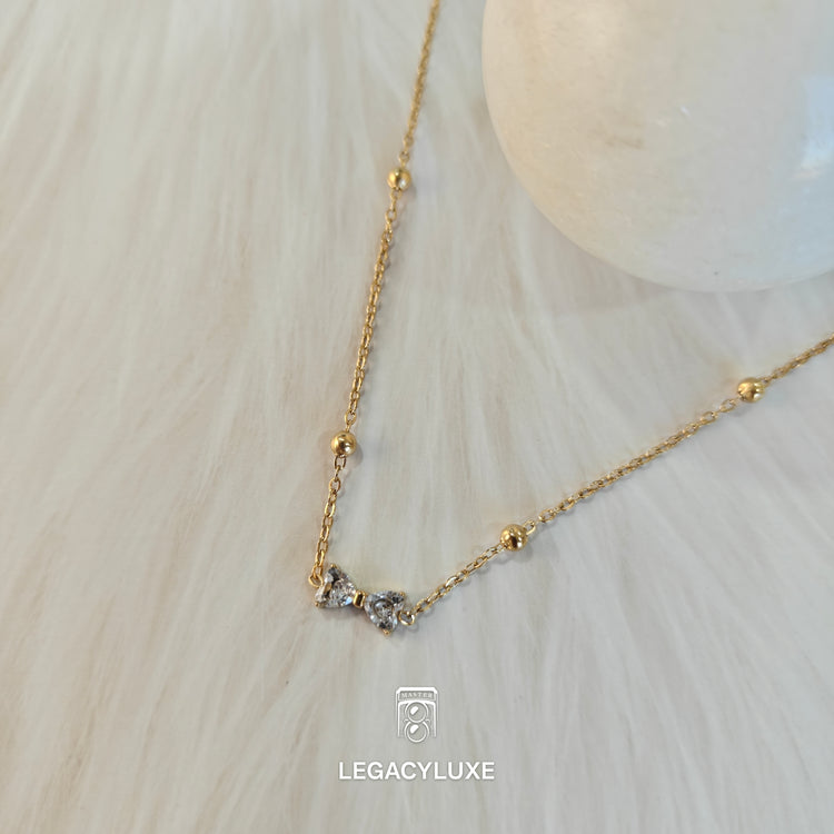 bow knot necklace