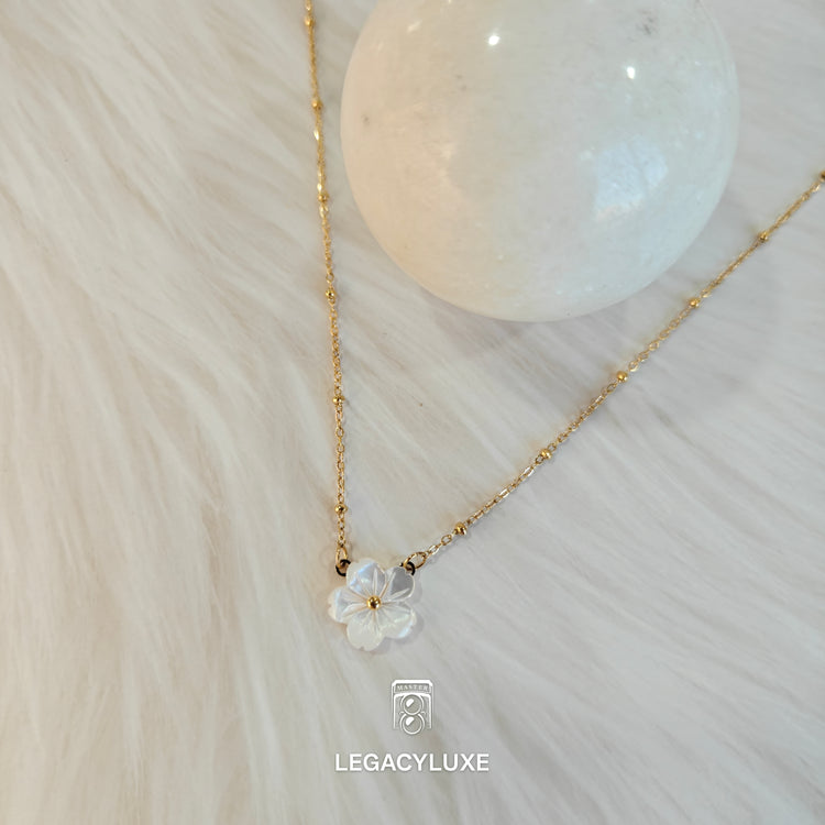 Wildflower Gold Charm