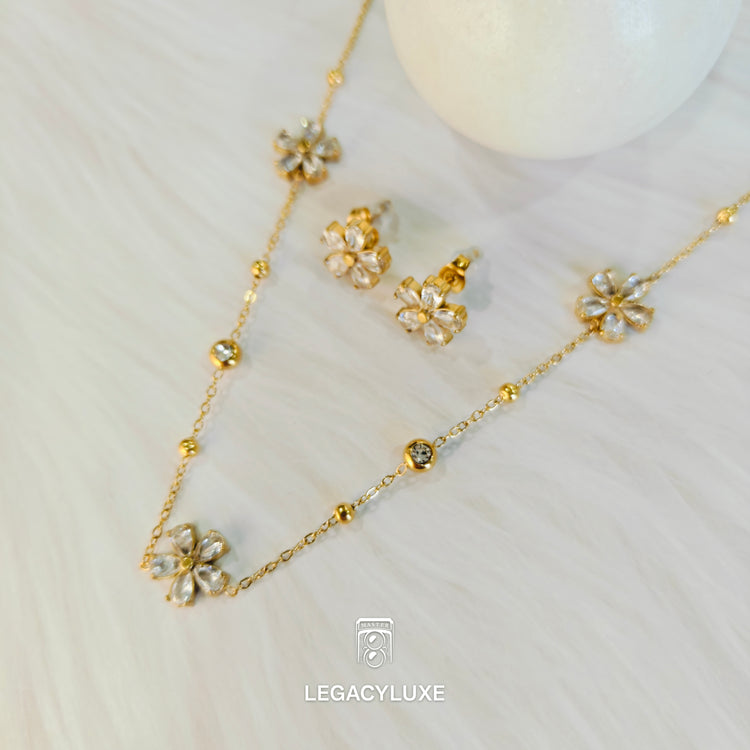 FloralAura Diamond Set