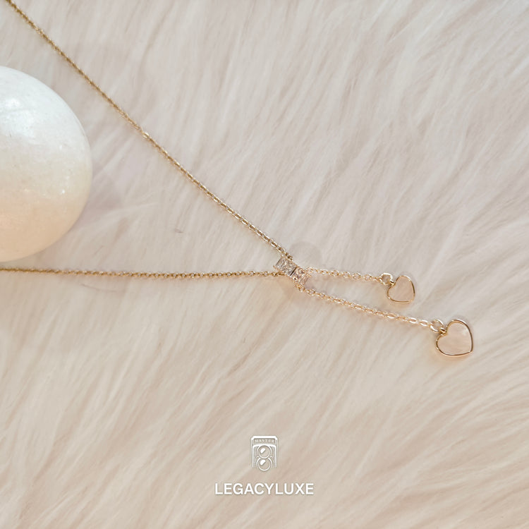 GoldenDuo Heart Necklace