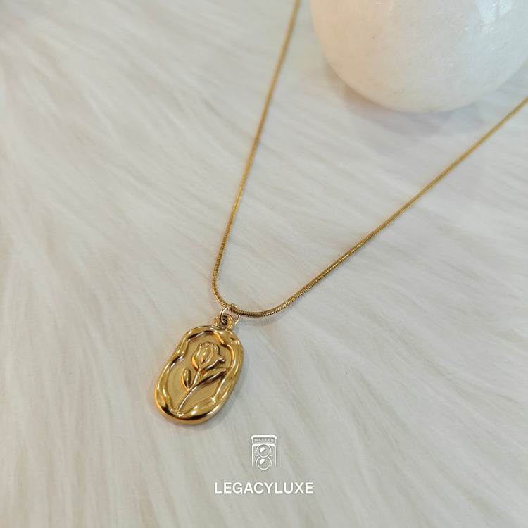 Golden Bloom Pendant