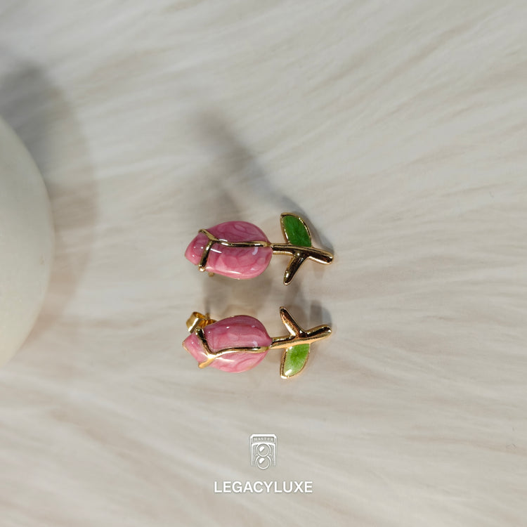 PinkPetal Mini Earrings