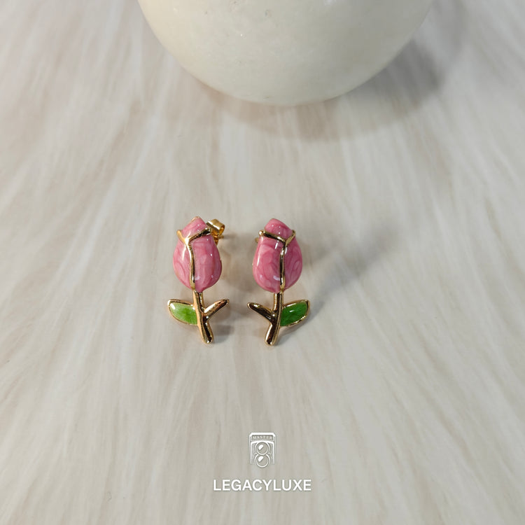 PinkPetal Mini Earrings