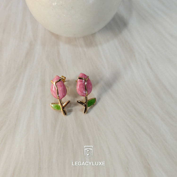 PinkPetal Mini Earrings