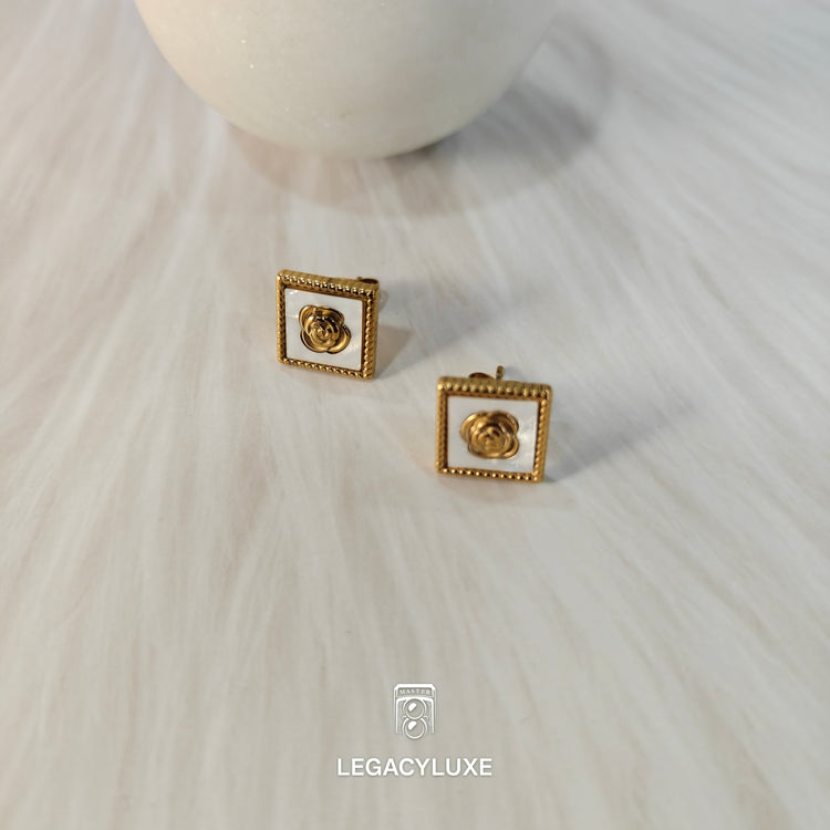 RoyalRose Square Studs