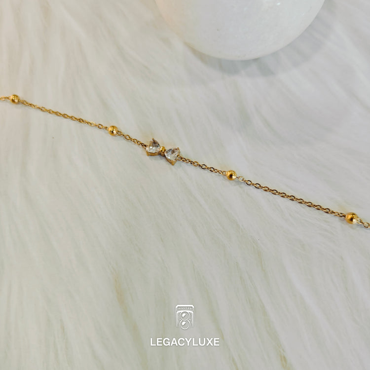 Royal Bow Sparkle Bracelet